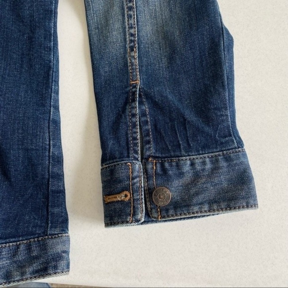 Express Womens Jean Jacket size Large - Picture 6 of 11